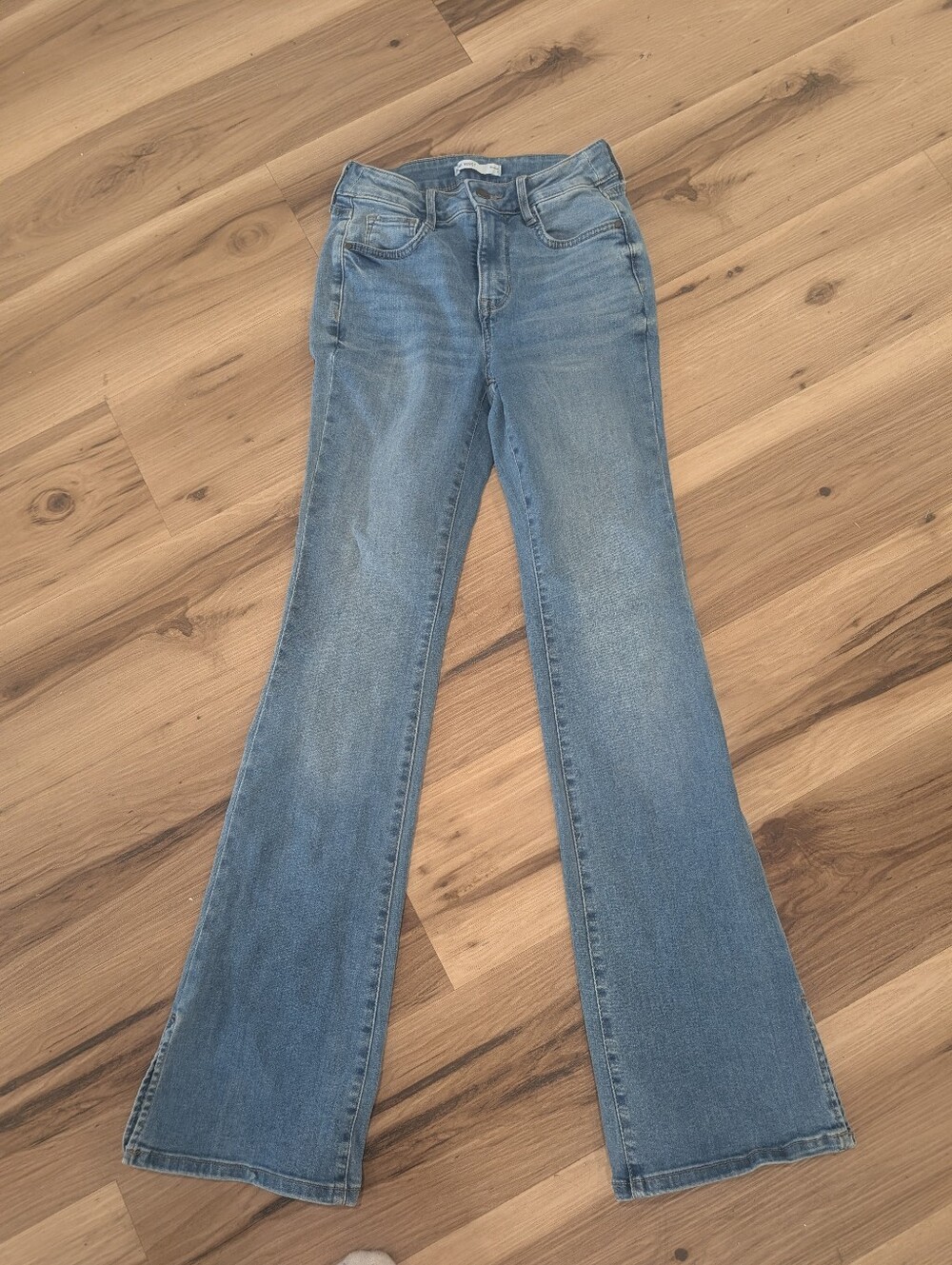 Nine West Bootleg Blue Jeans Size 0 EUC! 31" L, 13.5" Waist
